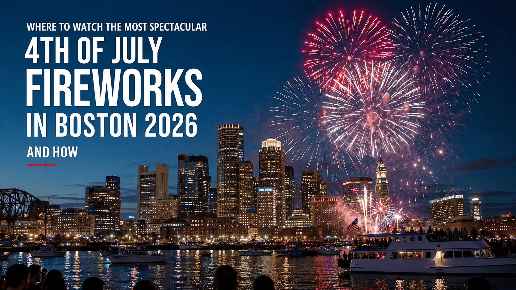 Where to Watch the Most Spectacular 4th of July Fireworks in Boston 2026 and How